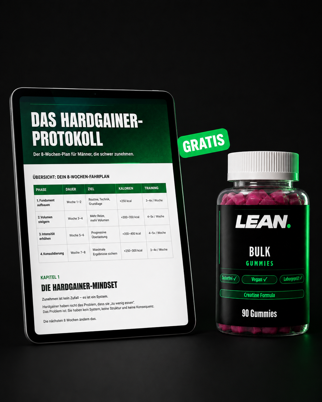 GRATIS Hardgainer-Protokoll